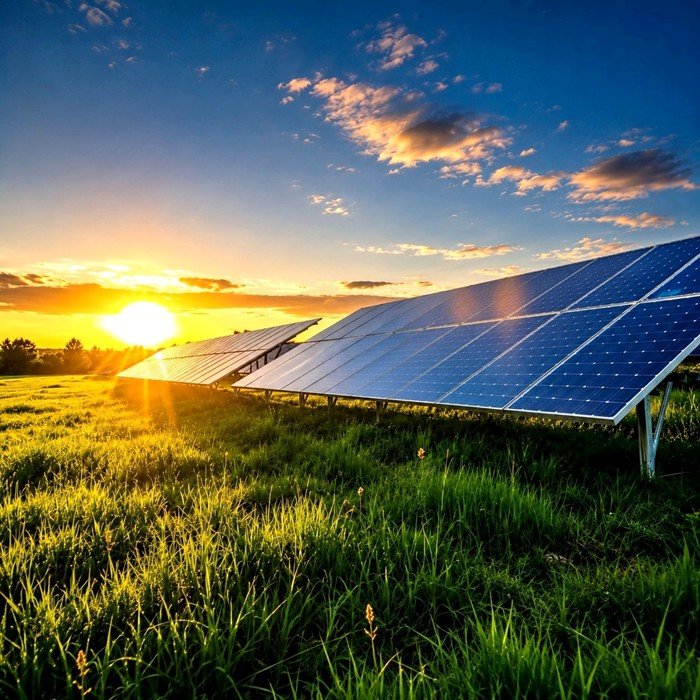 Solar energy specialists discussing a project